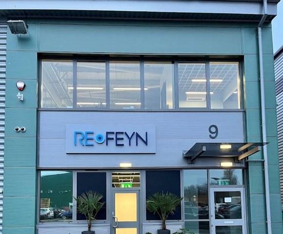 Verkada cameras on the facade of Refeyn's Littlemore site in Oxford