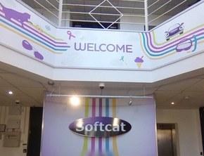 Reception at Softcat's Marlow headquarters