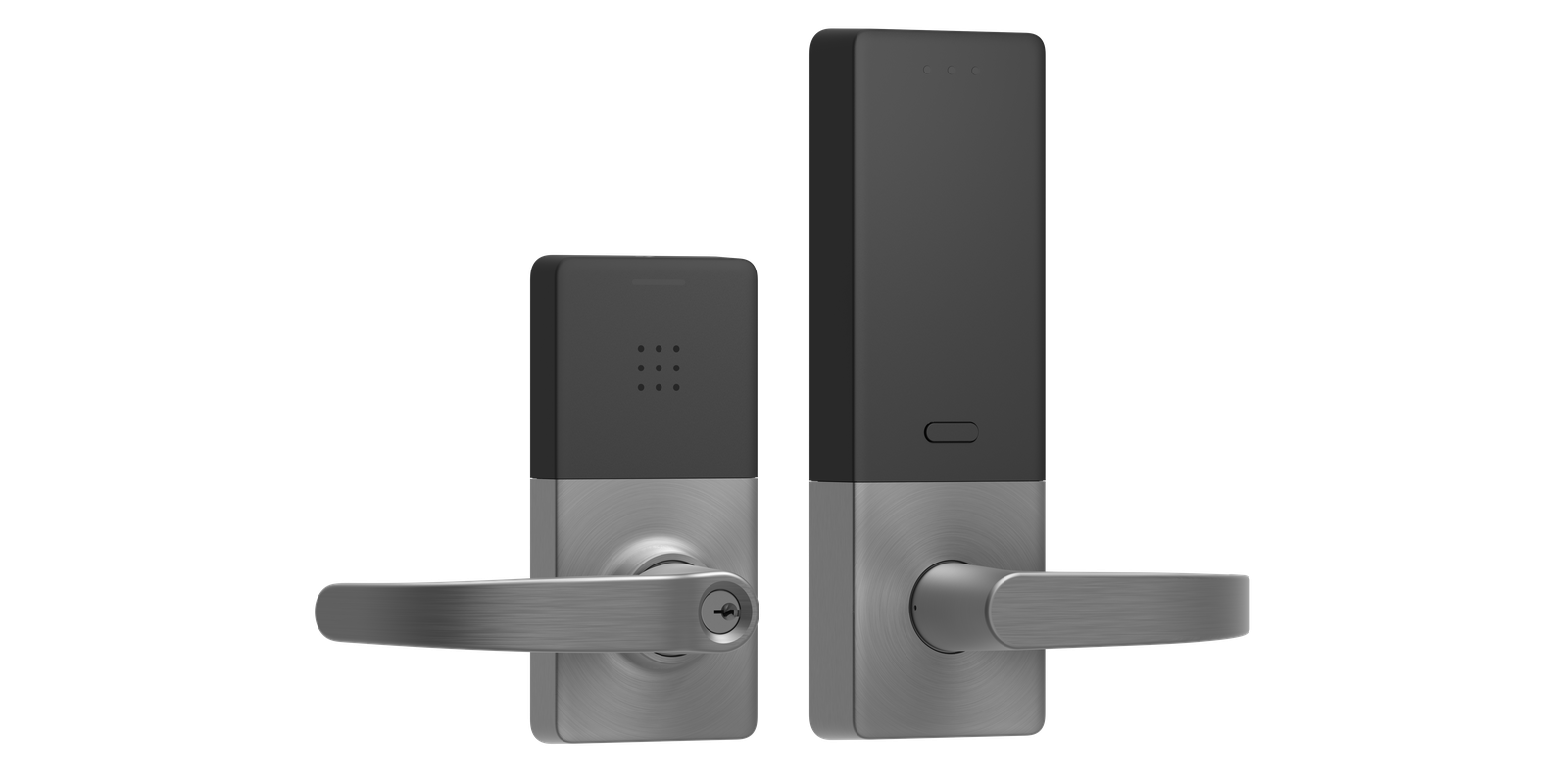 The Verkada AL54 smart lever lock