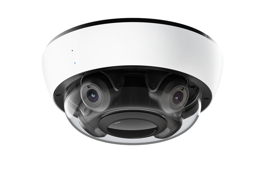 A Verkada CH63 multisensor camera, four lenses in one housing